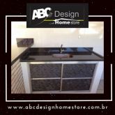 Abrigo de Pia em acrílico 100 x 100